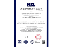 質(zhì)量管理體系認證